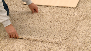 Easy installation & replacement with Pro Comfort Basement Carpeting